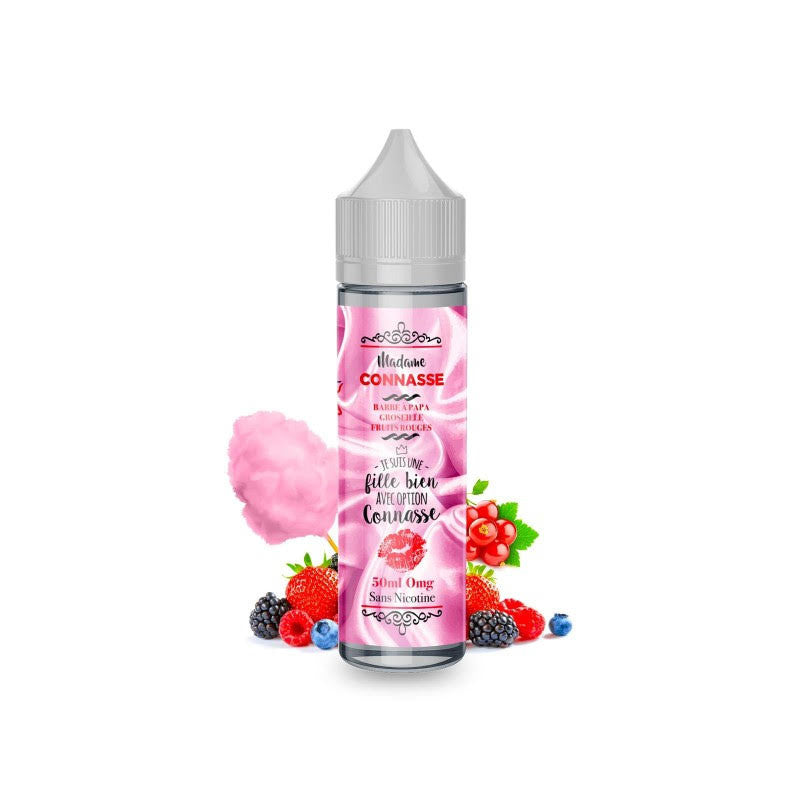 Je Suis Une Fille Bien Avec Option Connasse - Barbe à Papa Groseilles Fruits Rouges 50ml
